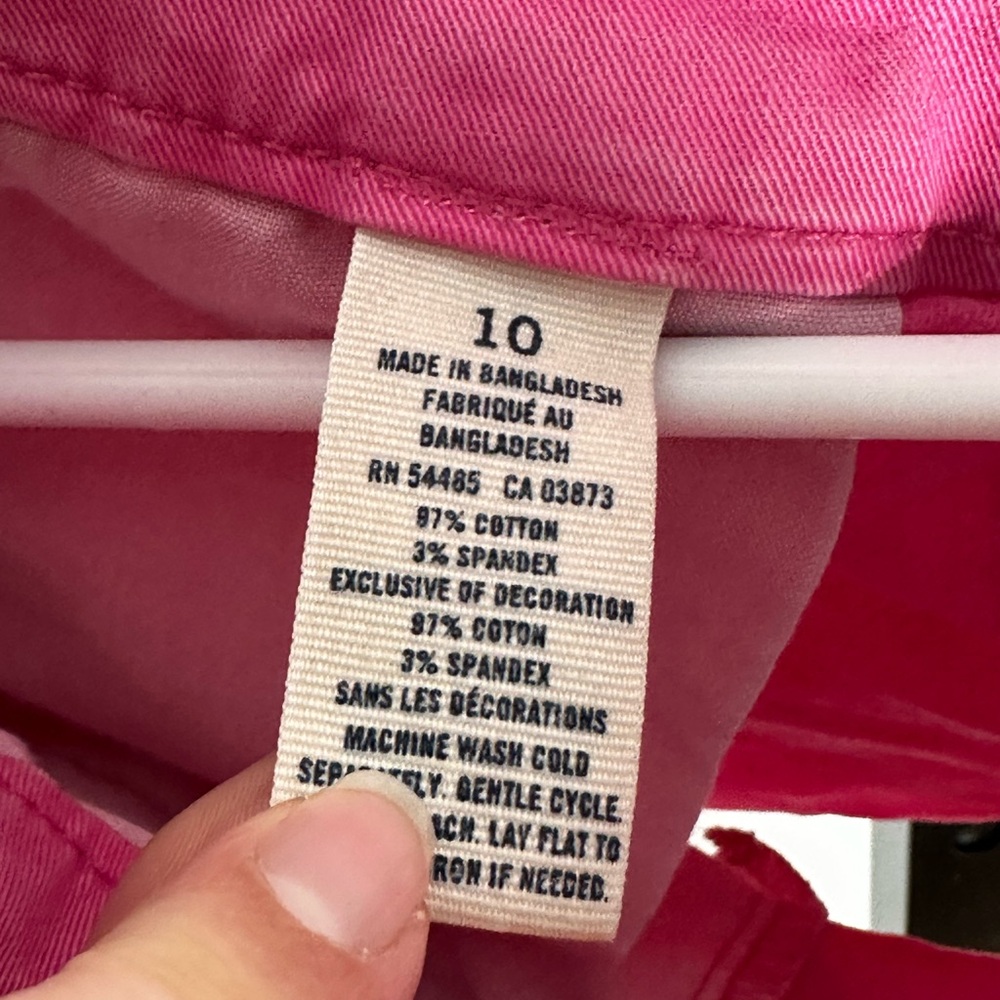 American eagle outfitters size 10 pink jean shorts - Picture 2 of 4